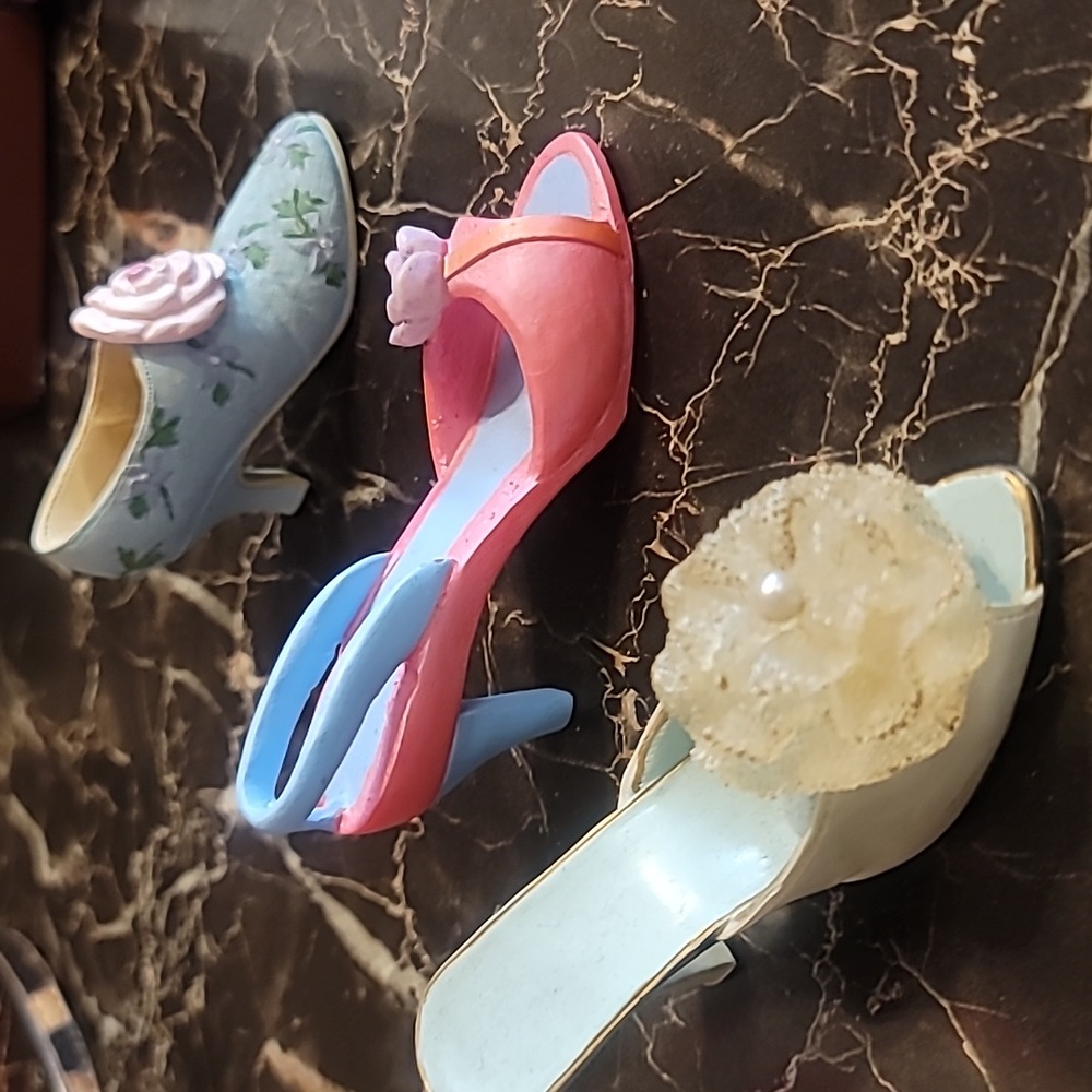 3 collectable shoes